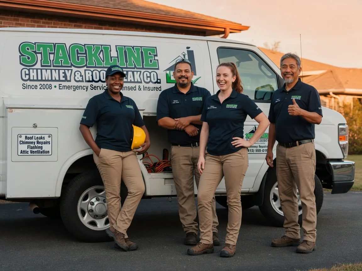 Chimney flashing repair company in Round Lake, IL